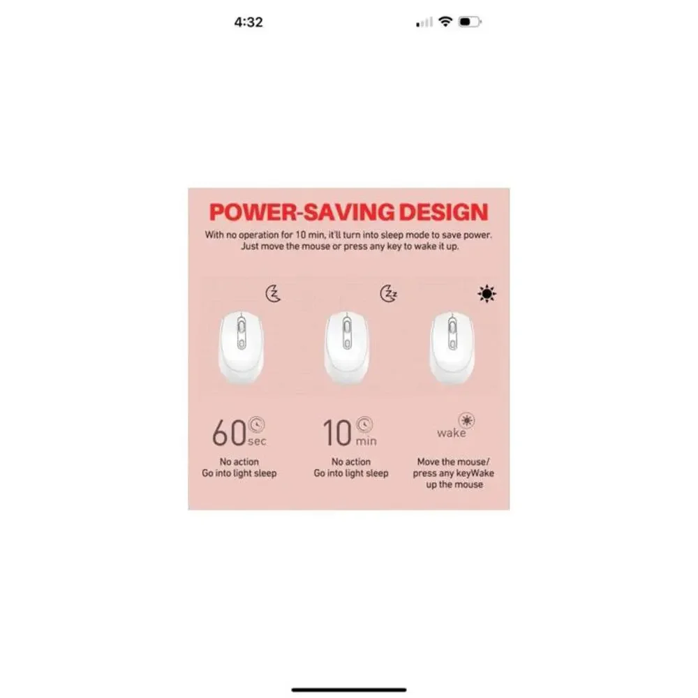 Quagswag Wireless Charging Mouse Black